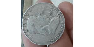 1/2 Dollar USA (1776 - ) Silver Franklin Delano Roosevelt (1882-1945)