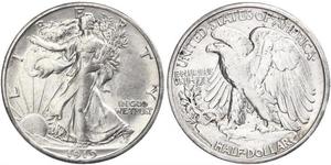 1/2 Dollar USA (1776 - ) Silver 