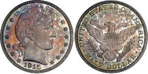 1/2 Dollar USA (1776 - ) Silver 