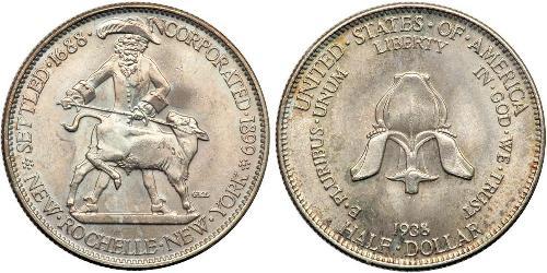 1/2 Dollar USA (1776 - ) Silver 