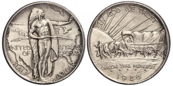 1/2 Dollar USA (1776 - ) Silver 