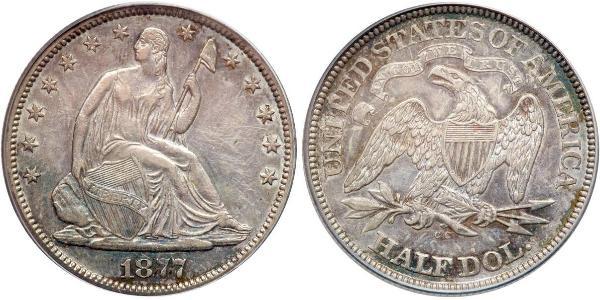 1/2 Dollar USA (1776 - ) Silver 