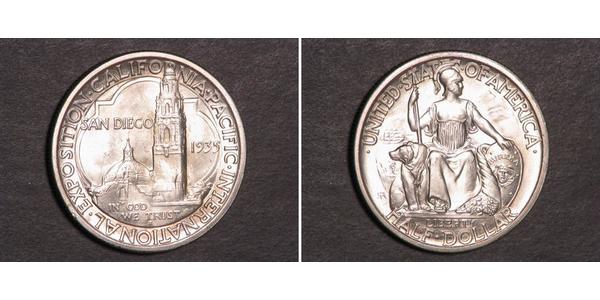 1/2 Dollar USA (1776 - ) Silver 