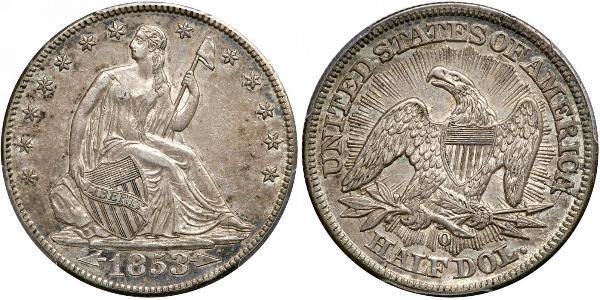 1/2 Dollar USA (1776 - ) Silver 