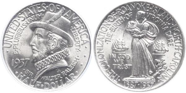 1/2 Dollar USA (1776 - ) Silver 