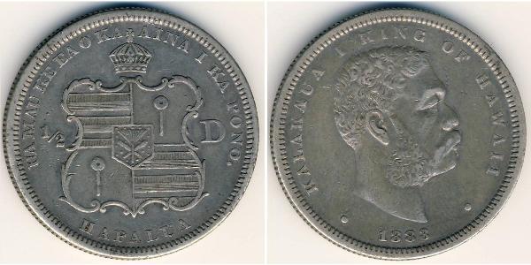 1/2 Dollar USA (1776 - ) Silver 