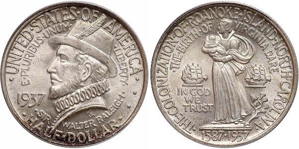 1/2 Dollar USA (1776 - ) Silver 
