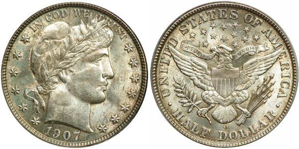 1/2 Dollar USA (1776 - ) Silver 