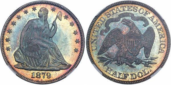 1/2 Dollar USA (1776 - ) Silver 