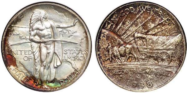 1/2 Dollar USA (1776 - ) Silver 