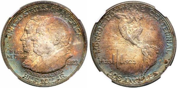 1/2 Dollar USA (1776 - ) Silver 