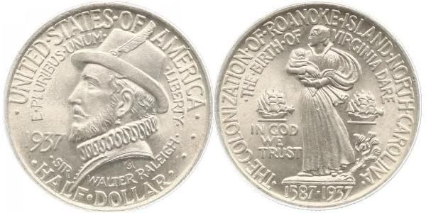 1/2 Dollar USA (1776 - ) Silver 