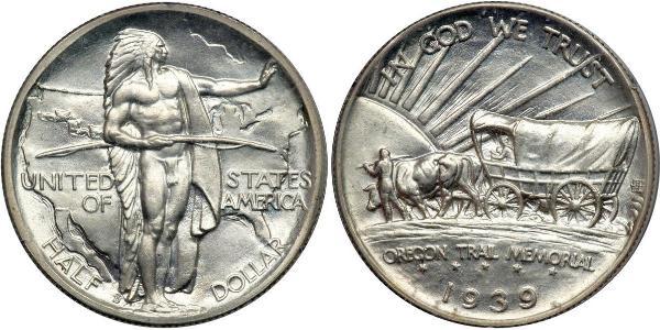 1/2 Dollar USA (1776 - ) Silver 