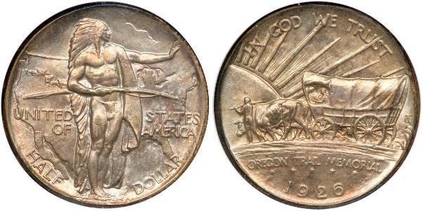 1/2 Dollar USA (1776 - ) Silver 