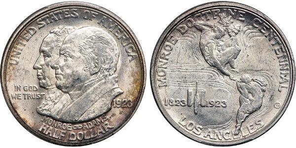 1/2 Dollar USA (1776 - ) Silver 