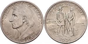 1/2 Dollar Vereinigten Staaten von Amerika (1776 - )  