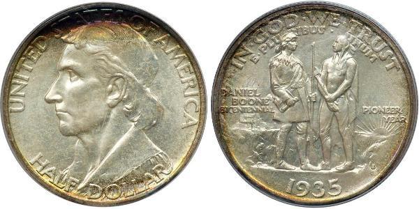 1/2 Dollar Vereinigten Staaten von Amerika (1776 - )  