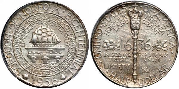 1/2 Dollar États-Unis d