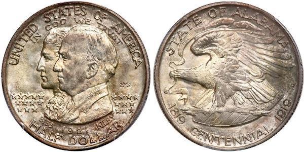 1/2 Dollar États-Unis d
