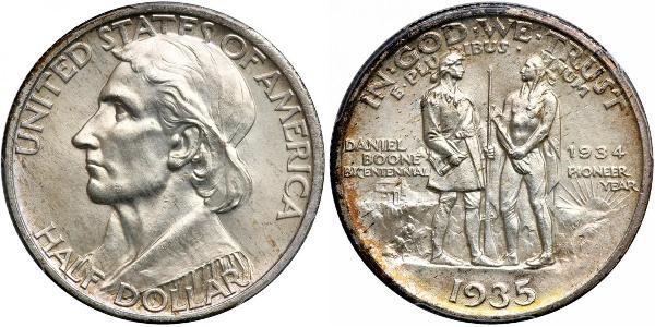 1/2 Dollar États-Unis d