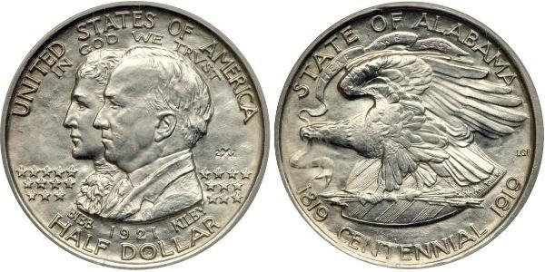 1/2 Dollar États-Unis d