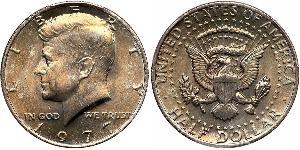 1/2 Dollar 美利堅合眾國 (1776 - ) 銀 John Fitzgerald Kennedy (1917-1963)