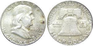 1/2 Dollar 美利堅合眾國 (1776 - ) 銀 Franklin Delano Roosevelt (1882-1945)