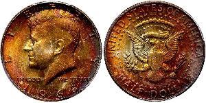 1/2 Dollar 美利堅合眾國 (1776 - ) 銀 John Fitzgerald Kennedy (1917-1963)