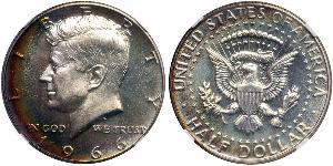1/2 Dollar 美利堅合眾國 (1776 - ) 銀 John Fitzgerald Kennedy (1917-1963)
