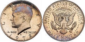 1/2 Dollar 美利堅合眾國 (1776 - ) 銀 John Fitzgerald Kennedy (1917-1963)