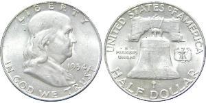 1/2 Dollar 美利堅合眾國 (1776 - ) 銀 Franklin Delano Roosevelt (1882-1945)