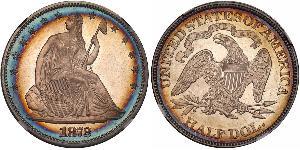 1/2 Dollar 美利堅合眾國 (1776 - ) 銀 