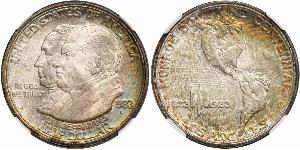 1/2 Dollar 美利堅合眾國 (1776 - ) 銀 