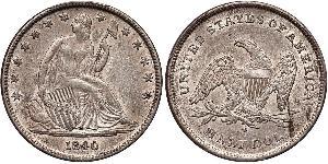 1/2 Dollar 美利堅合眾國 (1776 - ) 銀 