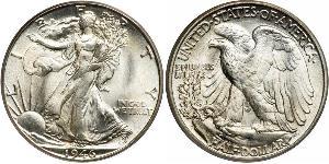 1/2 Dollar 美利堅合眾國 (1776 - ) 銀 