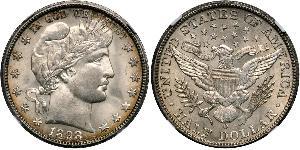 1/2 Dollar 美利堅合眾國 (1776 - ) 銀 