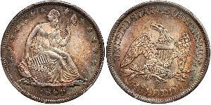 1/2 Dollar 美利堅合眾國 (1776 - ) 銀 
