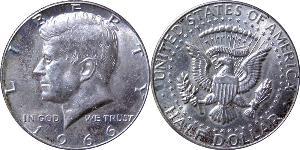 1/2 Dollar 美利堅合眾國 (1776 - ) 銀 John Fitzgerald Kennedy (1917-1963)