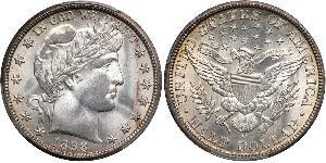 1/2 Dollar 美利堅合眾國 (1776 - ) 銀 