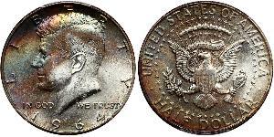 1/2 Dollar 美利堅合眾國 (1776 - ) 銀 John Fitzgerald Kennedy (1917-1963)