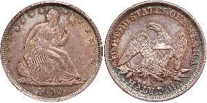 1/2 Dollar 美利堅合眾國 (1776 - ) 銀 