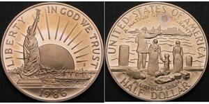 1/2 Dollar 美利堅合眾國 (1776 - ) 銀 