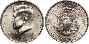 1/2 Dollar 美利堅合眾國 (1776 - ) 銀 John Fitzgerald Kennedy (1917-1963)