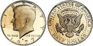 1/2 Dollar 美利堅合眾國 (1776 - ) 銀 John Fitzgerald Kennedy (1917-1963)