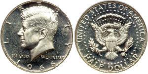 1/2 Dollar 美利堅合眾國 (1776 - ) 銀 John Fitzgerald Kennedy (1917-1963)