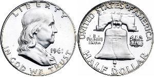 1/2 Dollar 美利堅合眾國 (1776 - ) 銀 Franklin Delano Roosevelt (1882-1945)