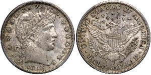 1/2 Dollar 美利堅合眾國 (1776 - ) 銀 