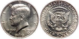 1/2 Dollar 美利堅合眾國 (1776 - ) 銀 John Fitzgerald Kennedy (1917-1963)