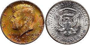 1/2 Dollar 美利堅合眾國 (1776 - ) 銀 John Fitzgerald Kennedy (1917-1963)
