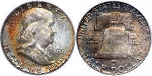 1/2 Dollar 美利堅合眾國 (1776 - ) 銀 Franklin Delano Roosevelt (1882-1945)